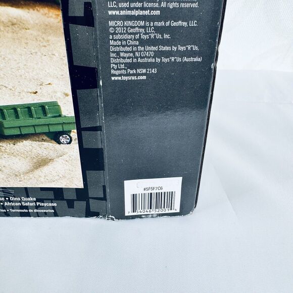 Animal Planet Micro Kingdom African Rescue Center Playset Lion Zebra Hippo - Picture 8 of 8